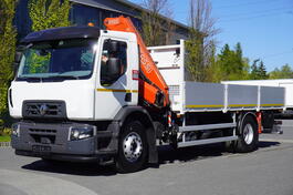 Renault - C280 DTI 8 / FASSI F135A.22 dizalica / daljinsko upravljanje / rotator / kamion sa ravn...