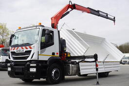 Iveco - Stralis 19.310 / kiper sa tri strane / Fassi F155A.0.23 / daljinsko upravljanje / FHM-0090