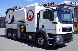 MAN - TGM 26.340 E6 / RIVARD cisterna za čišćenje kanalizacije 11,8 m³ / 150.000 km / autocistern...