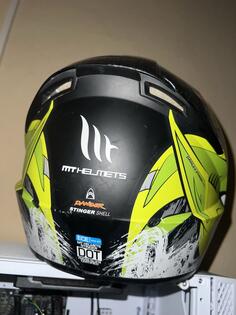 MT - MT STINGER DANGER A1 MATT FLUO ORANGE