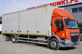 DAF - LF 19.320 / 22 EPAL / 130 tho. km kamion furgon / FHM-0130