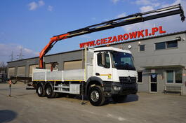 Mercedes Benz - Arocs 2636 6x4 / Fassi F195A.0.24 autodizalica / 660 MTH / daljinsko upravljanje ...