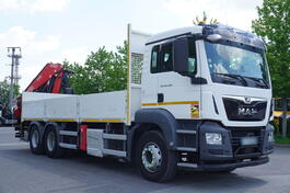 MAN - TGS 26.420 6x4 / Fassi F215A.2.24 / daljinsko upravljanje / rotator / kamion platforma / FH...