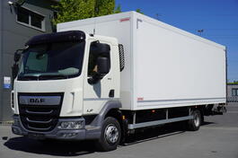 DAF - LF 12.210 / 18 paleta / kontejner sa hidrauličnim liftom / 50.000 km / 2024 kamion-furgon /...