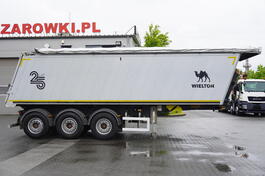 Wielton - NW-3 kiper poluprikolica / 38 m³ / 6,2 t / električni sklopivi krov / FHM-0180