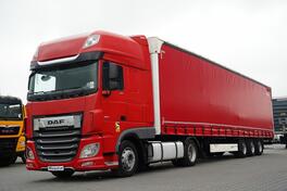 DAF - XF 480 tegljač + poluprikolica sa kliznim ceradom/IMP-4244
