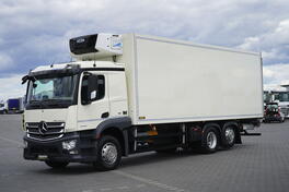 Mercedes Benz - ACTROS / 2540 / ACC / E 6 / rampa / 20 PALETA kamion hladnjača / DOM-2312