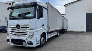 Mercedes Benz - Actros 1845 711 MB / rampa / sa klizna zavesa cerada / ACH658