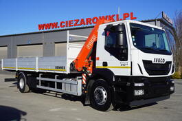 Iveco - STRALIS 19.310 E6 / Ravna platforma 19 EPAL / FASSI F135 / 225 radnih sati / Kamion platf...