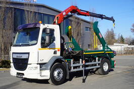 DAF - LF 18.310 E6 / Skip loader Fornal NKR 130V / HMF 735 K2 / Kamion sa autodizalicom / FHM-0257