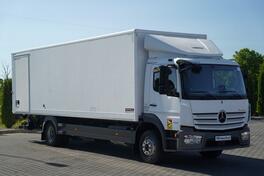 Mercedes Benz - ATEGO 1221 / rampa / kamion furgon / IMP-4491