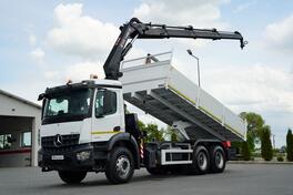 Mercedes Benz - AROCS 2636 Kiper+Kran/IMP-4278