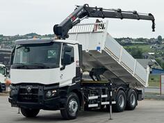 Renault - C 430 / KIPER 5,40 m / HIAB X-HIDUO 188 + DALJINSKO UPRAVLJANJE / 6x4 / Kiper kamion / ...
