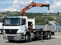Mercedes Benz - AXOR 1829 / Platforma 6,20 m / ATLAS 135.2 / TOP / Kamion sa ravnom platformom / ...
