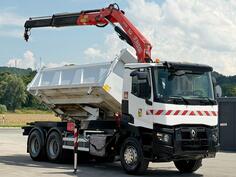 Renault - C 380 / kran / kiper / LUS-1351