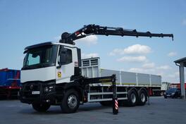 Renault - C 380 / 6x4 / Kamion sa ravnom platformom / IMP-4618