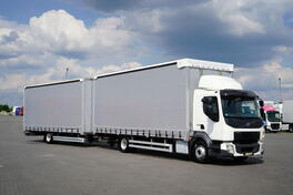 Volvo - FL / 280 KS / ACC / Euro 6 / Zapremina kompleta 120 m³ / Nosivost 12 t / Kamion sa cerado...