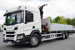 Scania - P410 B 6x2 / 2024 / 90 hilj. km! / HMF 1920K RCS kran / RCL 5400 / Kamion sa auto kranom...