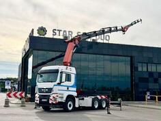 MAN - TGS 26.480 6x6H / PALFINGER PK 44002 / FLY JIB / VITLO / Tegljač / STR-0683