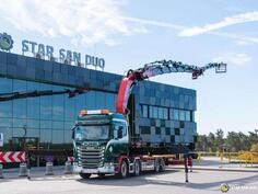 Scania - R490 8x2 / EFFER 955 / Fly Jib / vitlo / radna korpa / šasija / kamion šasija sa kranom ...