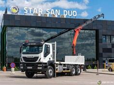 Iveco - TRAKKER 360 6x4 / PALFINGER PK 18502 / Rotator / Otvorena platforma / Kamion sa dizalicom...