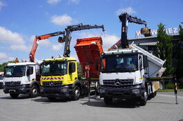 Mercedes Benz - Arocs 2636 6×4 / autodizalica / HIAB / rotator / 3-smerni kip / 100.000 km / FHM-...