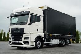 MAN - TGX 26.480 kamion sa klizna zavesa cerada / IMP-4313