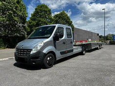 Renault - Master DOKA / Traktor za poluprikolicu + Noyens autotransporter / Kamion sa poluprikoli...
