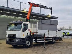 Renault - C 280 / Palfinger PK12002 - EH Rotirajuća Dizalica / Ravna Platforma / Kamion / MO3178
