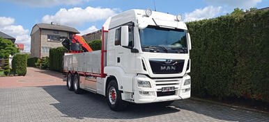 MAN - TGS 33.500 6x4 / Ravna Platforma sa PALFINGER PK 23002 SH Dizalicom + Ravna Platforma Priko...