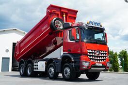 Mercedes Benz - AROCS 4145 / 8x8 / Zadnji Kiper / SKIBICKI / Euro 6 / Kiper Kamion / IMP-4632