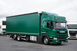 Scania - / G 410 / E 6 / Cerada + Rampa / 22 palete / Dužina 9 m / Retarder / Kamion sa ceradom /...