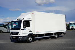 MAN - TGL / 12.190 / EURO 6 / Kontejner + Rampa / 16 paleta / Kamion sa sandukom / DOM-2449