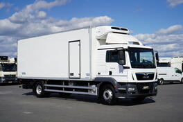 MAN - TGM / 18.250 / EURO 6 / Hladnjača + Rampa / Nosivost 9.010 kg / 19 paleta / Kamion hladnjač...