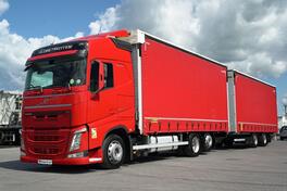 Volvo - FH 460 / TANDEM KOMPLET / 120 m³ / PROLAZNI / I-SAVE / I-PARK / KAMION SA KLIZNOM CERADOM...
