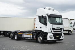 Iveco - STRALIS 480 / ACC / Euro 6 / Retarder / BDF / 7,15 m – 7,45 m / Kamion šasija / DOM-2363