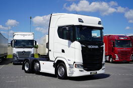 Scania - S 500 / Euro 6 / ACC / Pusher / Retarder / I-Cool / Upravljačka osovina / Tegljač / DOM-...