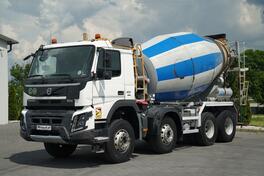 Volvo - FMX 410 / 8x4 / Kamion mešalica za beton / LIEBHERR / 9 m³ / I-Shift / IMP-4464