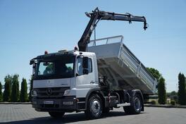 Mercedes Benz - ATEGO 15.24 / 4x2 / Kiper + HDS HIAB 088 BS-2 / Rotator / M / IMP-4479