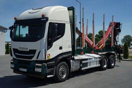 Iveco - 570 STRALIS X-WAY / 6x4 / Za prevoz drveta / Za šumu / HDS / IMP-4482