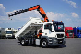 MAN - TGS 18.480 / Euro 6 / 4x4 / KIPER + HIDRAULIČNA DIZALICA / PALFINGER PK 20001 / DOM-2462