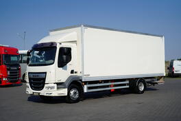 DAF - LF 260 / ACC / EURO 6 / SANDUK + HIDRAULIČNA RAMPA / 18 PALETA / NOSIVOST 8,5 T / DOM-2469