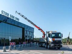 Mercedes Benz - Arocs 3240 8x4 / Palfinger PK 48002 EH Kranska dizalica / Kamion sa ravnom platfo...