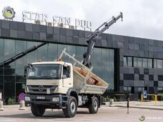 Mercedes Benz - Axor 1833 4x4 / HIAB 166 dizalica / Kiper kamion / STR-0735