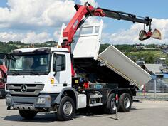 Mercedes Benz - Actros 3336 / Kiper 5,10 m + Kranska dizalica sa radio-daljinskim upravljanjem / ...