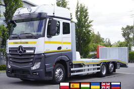Mercedes Benz - Actros 2540 / 6×2 / 80.000 km / pocinkovana šlep služba 7,8 m / autotransporter /...