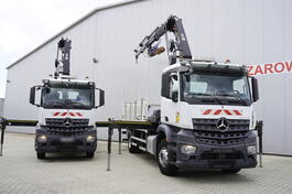Ostalo - Mercedes-Benz Arocs 1833 4x2 / 50.000 km! / HIAB X-HIPRO 192 ES-3 kran / REM bušač-kopač...
