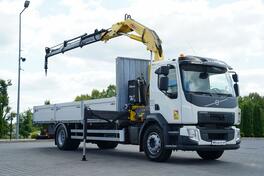 Volvo - FL 280 / kran / kamion sa ravnom platformom / IMP-4736