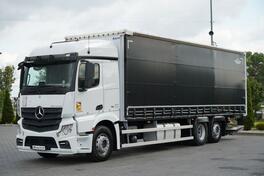 Mercedes Benz -  Actros 2545 / 6x2 / rampa / kamion sa ceradom / IMP-4749
