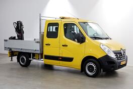 Renault - Master T35 2.3 dCi 130 KS / Euro 6 / L2H1 / Doka / HIAB 013T K / Kamion sa ravnom platf...